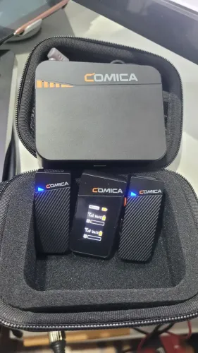 Microfone de Lapela Comica Vimo s