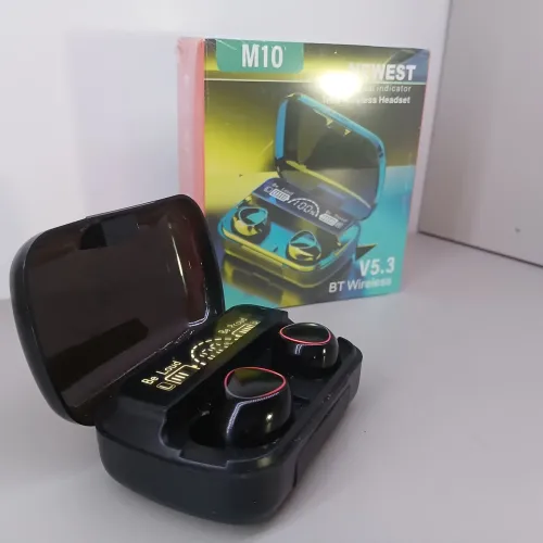 Fone de ouvido Bluetooth M10 - Novo e de Qualidade!