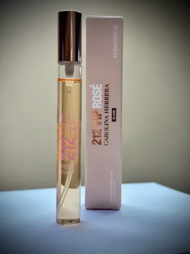 Decante Perfume importado Feminino 212 VIP Rosé Elixir 10ml