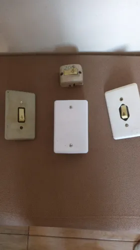 Campainha tipo cigarra alta potente 3 interruptores
