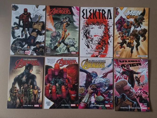 Quadrinhos Marvel e DC 