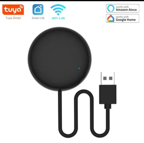 Hub Smart Tuya WiFi 2.4G compatível com Alexa e Google Home