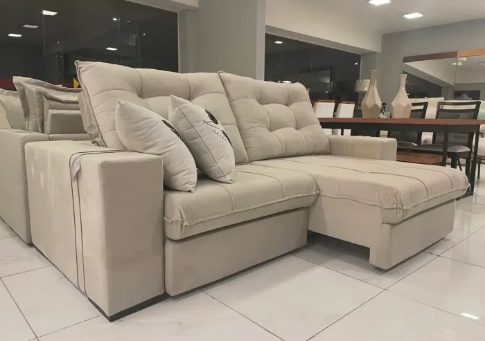 Sofá retrátil e Reclinavel confortável e elegante