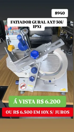 FATIADOR GURAL AXT-30I IPXI USADO 3 MESES DE GARANTIA NOVO