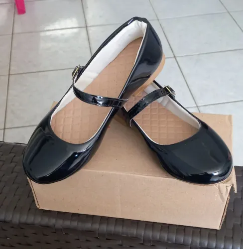 Sapato Preto Infantil