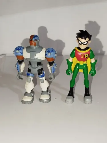 Teen Titans Robin e Cyborg