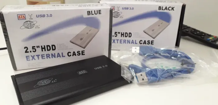 Case Hd Ssd Externo Sata 2.5 Usb 3.0 Notebook Pc Xbox Ps4, acompanha cabo