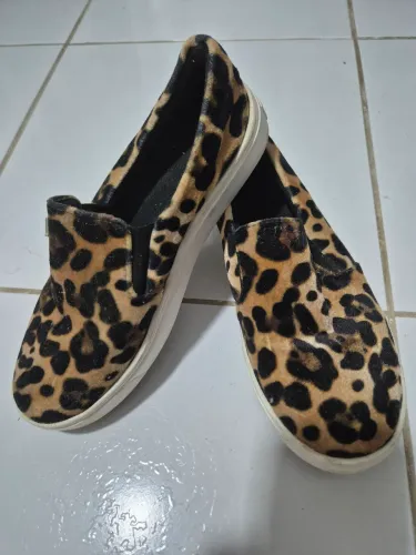 Sapatilhas Femininas Estampadas Animal Print