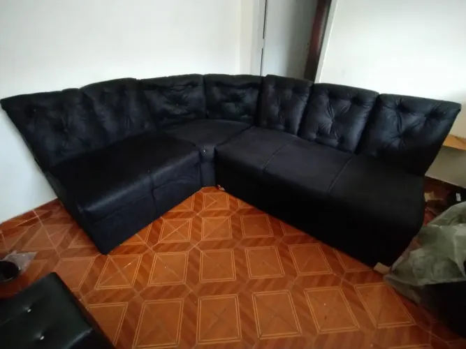 Sofá de Canto sem braço - 6 Lugares