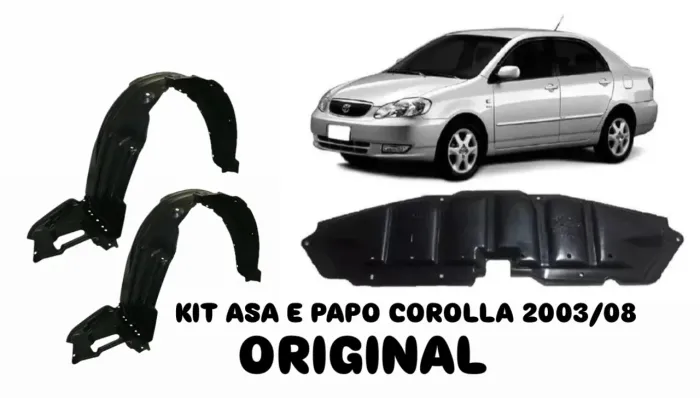 Kit Asa e Papo Corolla 2003/08 - Original ( Instalação grátis )