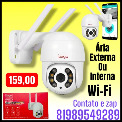 Câmera ip ipega 