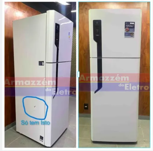 GELADEIRA 480l NOVA COM MÍNIMA AVARIA"OPORTUNIDADE "armazzem do eletro