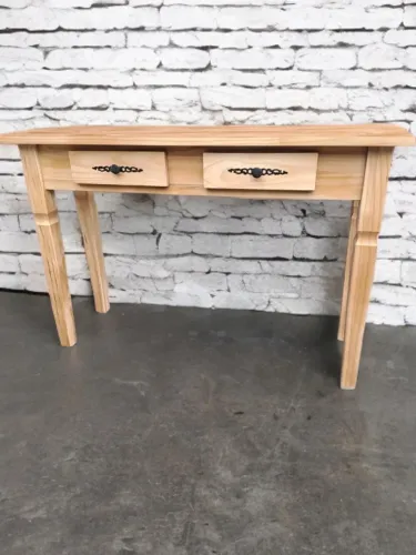 Aparador Rustico madeira de Pinus com 2 gavetas