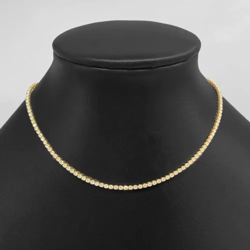 Colar Riviera | Camadas em ouro