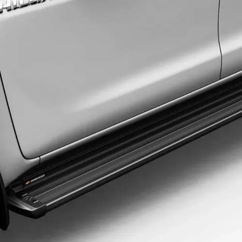 Estribo Hilux Preto Keko K1 Plataforma Integral 