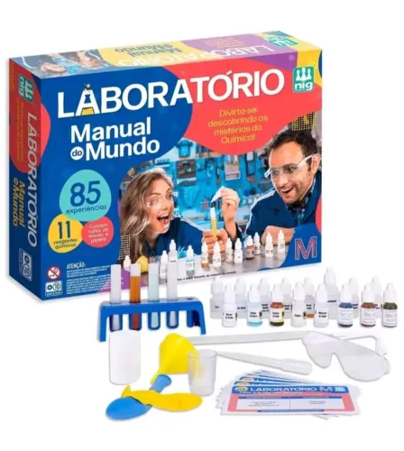 Kit Laboratório Manual do Mundo - Química