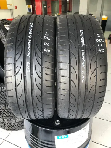 KIT 02 PNEUS 205/50R17 HANKOOK VENTUS EVO 2 K120 93Y (USADOS) 1/2
