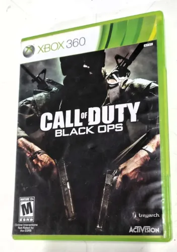 Game Call Of Duty Black Ops Xbox 360 / Mídia Original Usado
