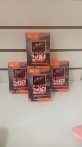 Mini Game Box Portátil - Sup - 100 Jogos