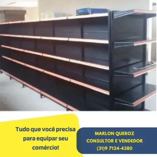 Gondola de Centro Polar Preta