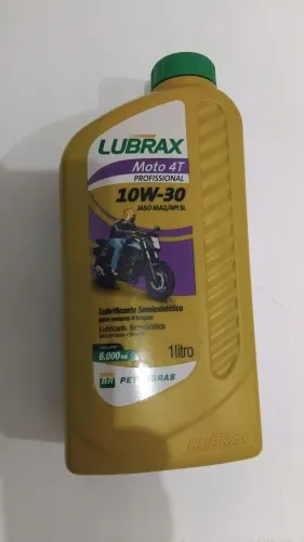 ÓLEO LUBRAX 10W30 SEMISSINTETICO 6000km 