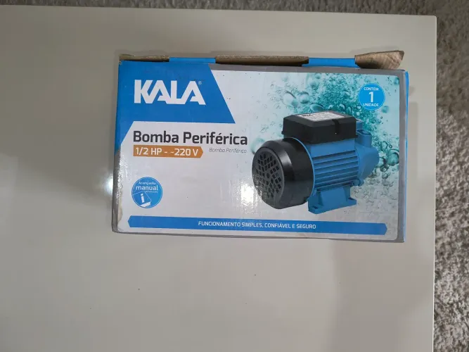 Bomba periférica 1/2 HP, 220v. Kala