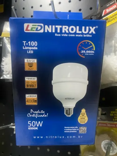 Lâmpada LED Nitrolux T-100 50W 6500K
