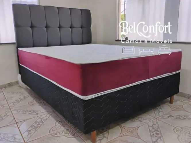 Cama de Casal Molas Ensacadas