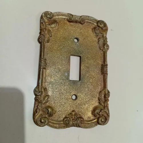 Espelho de interruptor de bronze 12 x 7.5