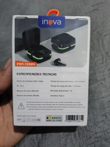 Fones bluetooth Inova/OEX