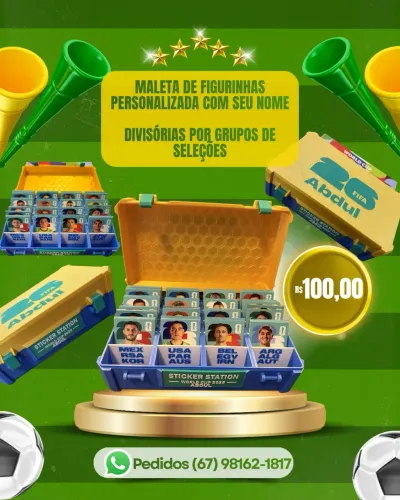 Maleta de Figurinhas 