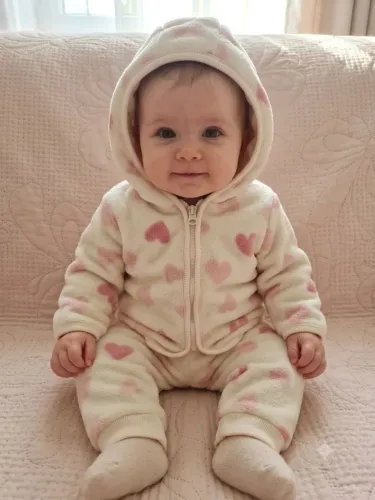 Conjunto Bebê Fleece C&A 3-6 meses
