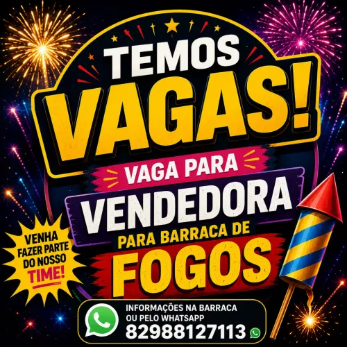 Vendedora temporária