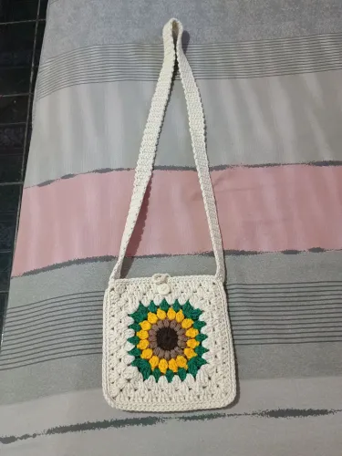 Bolsa tiracolo girassol