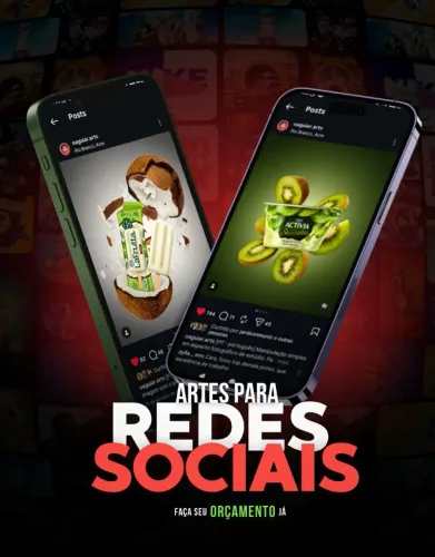 Design para redes sociais 