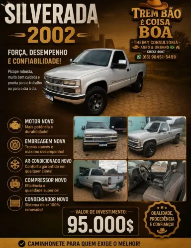 Chevrolet Silverado D20/ Rodeio 4.2 TB Diesel 2002