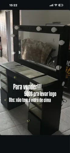 Penteadeira grande pra vender logo