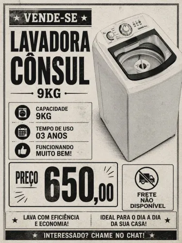 CÔNSUL 9kg! 