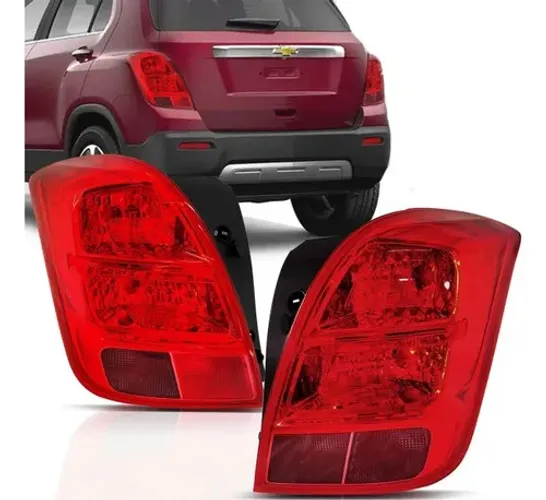 Lanterna Traseira Esq Chevrolet Tracker 2014 - 2016 Depo Esquerdo/motorista Vermelho
