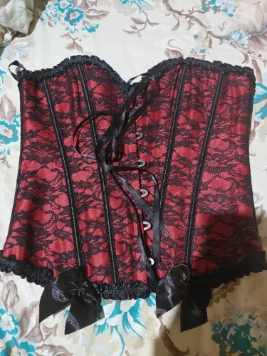 Corselet novo bordado