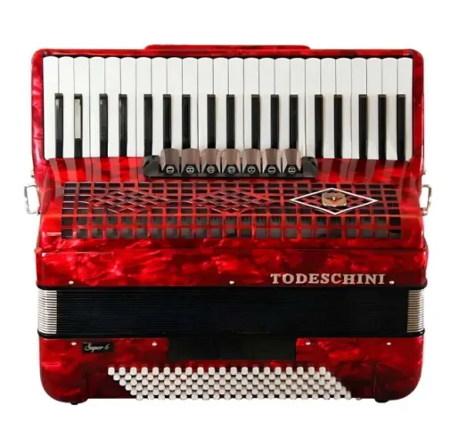 Acordeon Todeschini 120 Baixos - Qualidade e Tradição
