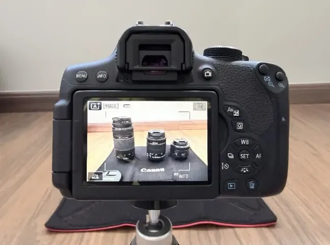 CANON EOS Rebel T6i + Kit Completo para fotógrafos semi-profissionais. Super oferta.