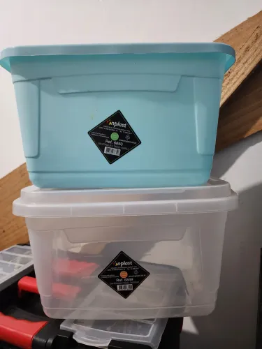 Caixas organizadoras 20 litros - Leia com atenção 