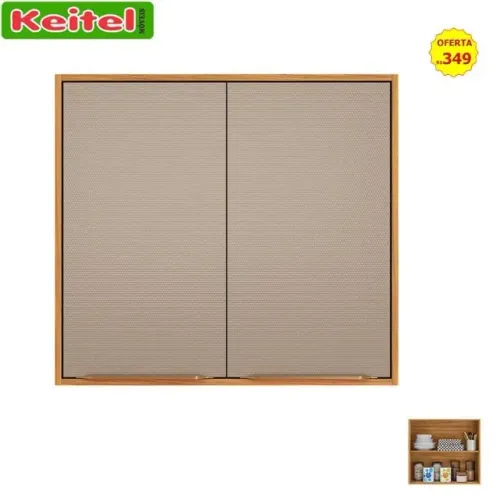 Aéreo 80 Plena Cor Cinamomo / Nude 100% MDF
