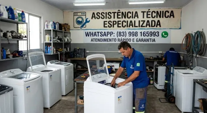 Conserto em máquinas de lavar e lavar e seca