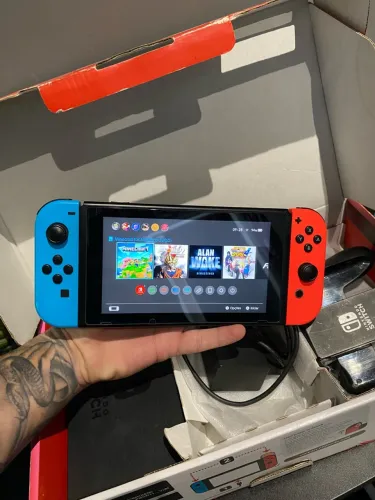 Nintendo switch V2 SD 256GB
