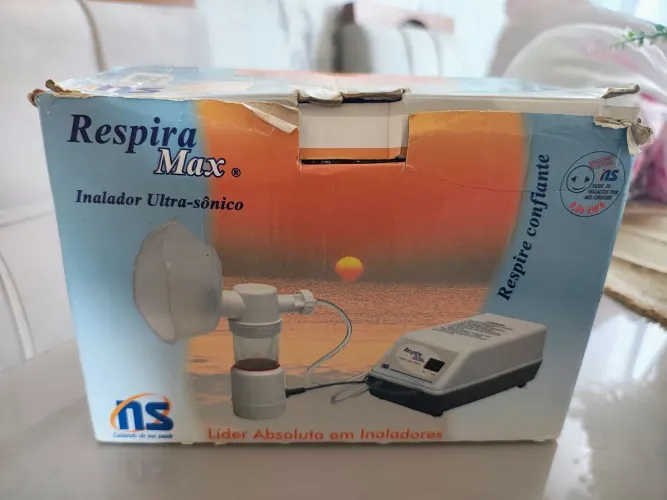 Vendo nebulizador usado apenas uma única vez