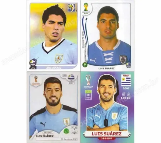 5 Figurinhas de Copa do MUNDO 2010 - África do Sul Avulsas