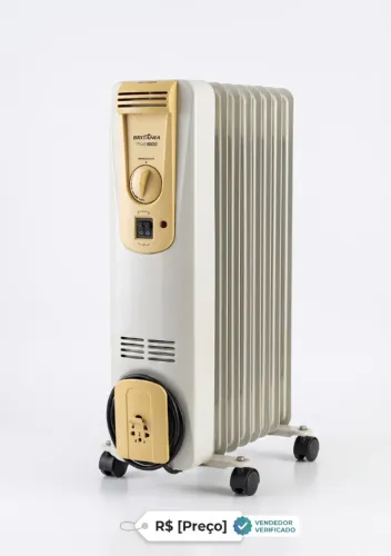 Aquecedor a Óleo Britânia AB1500 de 1500W