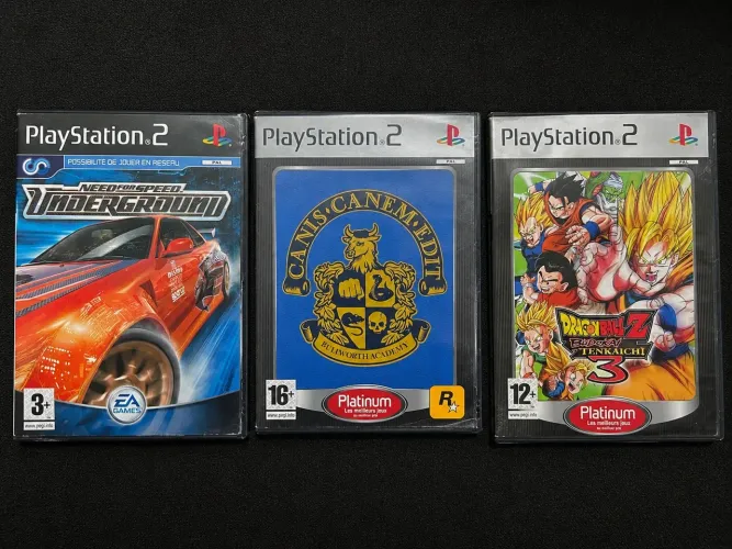 Lote 3 jogos play 2